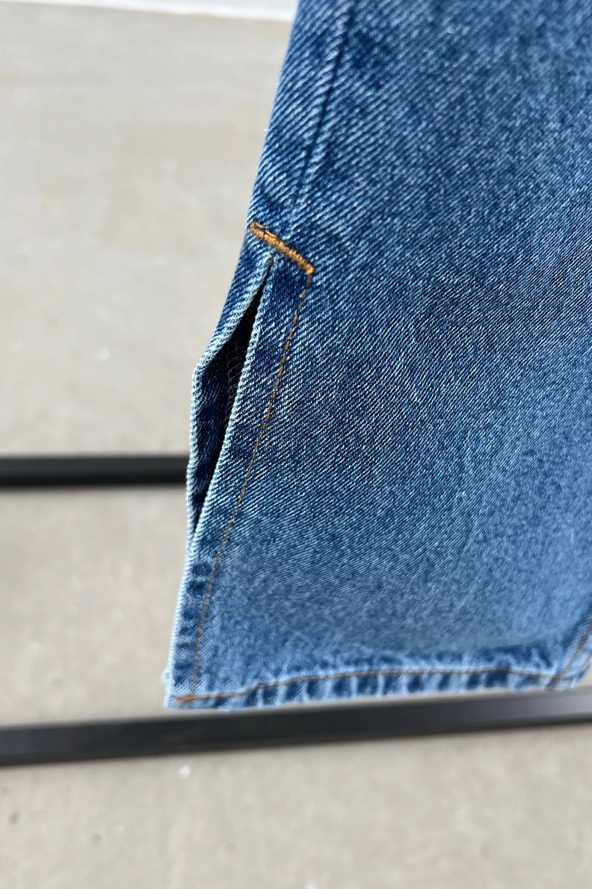 Side Slit Jeans
