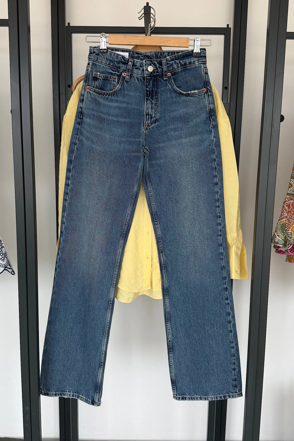 Straight Fit Full Length Jean Mavi