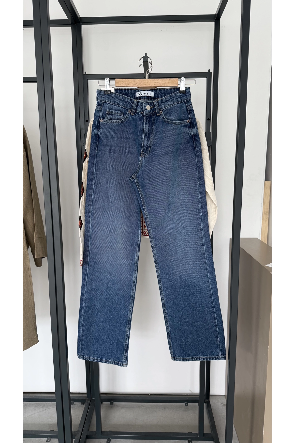 Straight Fit Vintage Jean Mavi