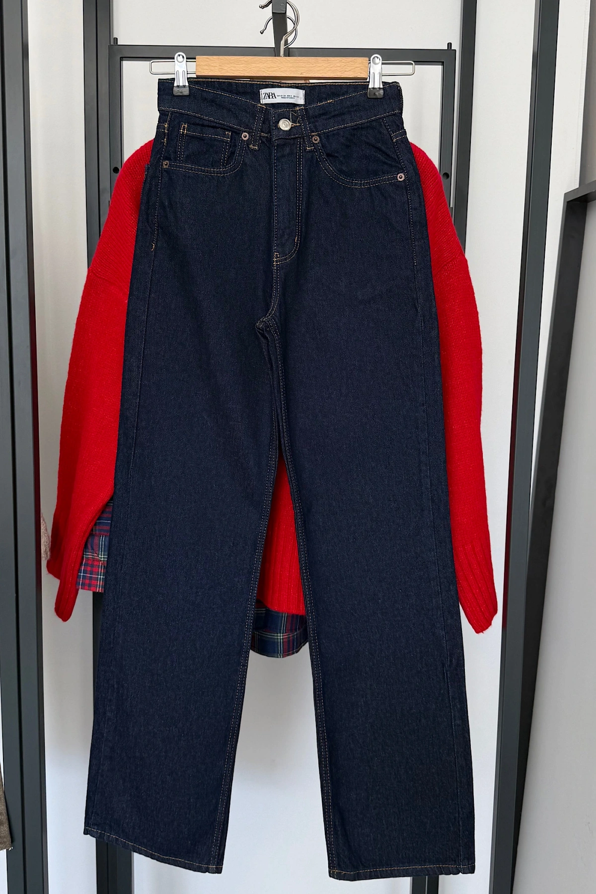 Straight Fit Vintage Görünümlü Jean Rins Yıkama