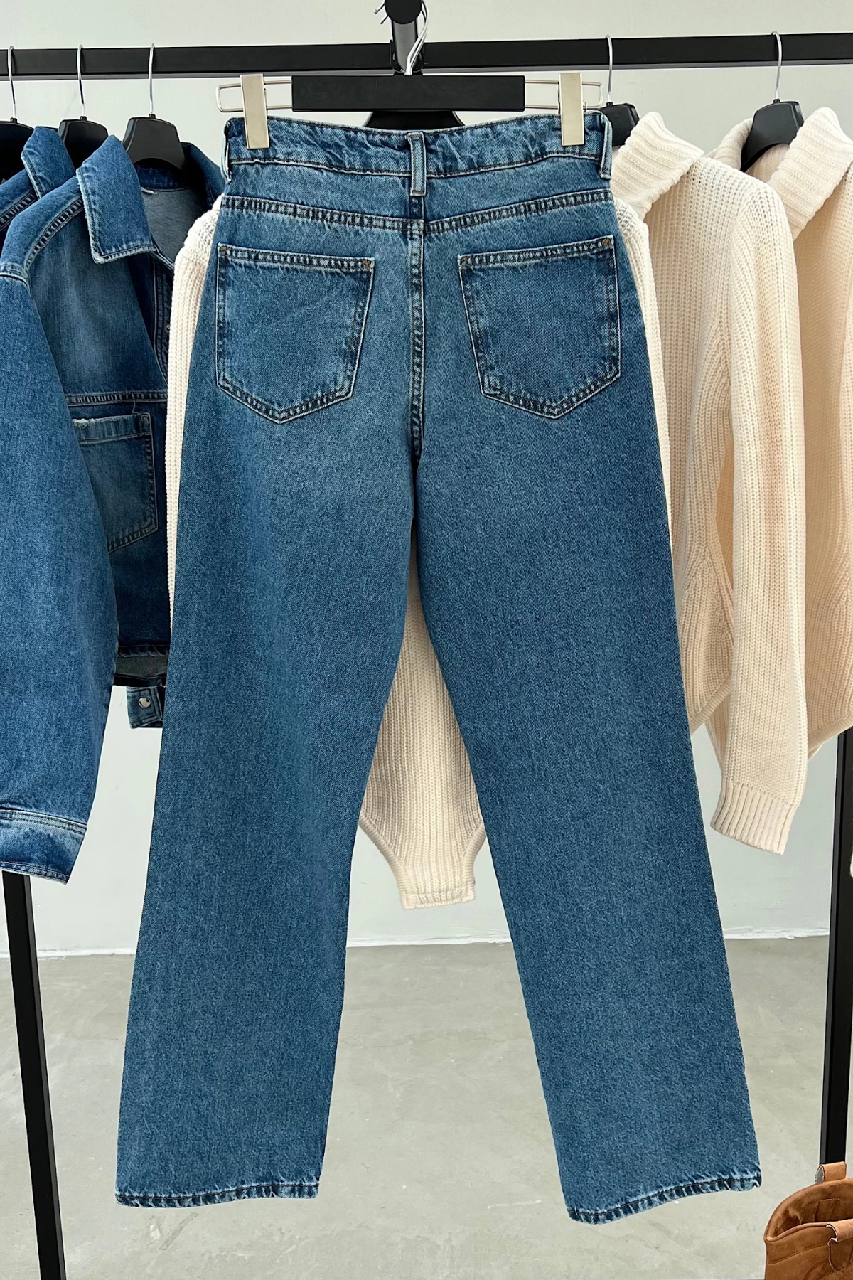 Straight Jean Mavi