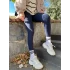 Lacivert Rengi Şordonlu Fitili Tayt