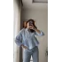 Bloom Bebe Mavisi Dantel Gömlek