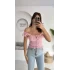 Gori Gipeli Bluz - Pembe - 106198