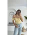 Gori Gipeli Bluz - Sarı - 106198