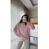 Liza Bisiklet Yaka Kazak Pembe