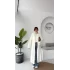 Manon Uzun Triko Hırka - Kırık Beyaz - Kod: 25504