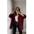 VAYS Tensel Gömlek - Bordo - 2042