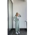 Yazlık Mint Ayrobin Gömlek Takım