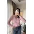 Zra Model Sakallı Yumoş Hırka Pembe