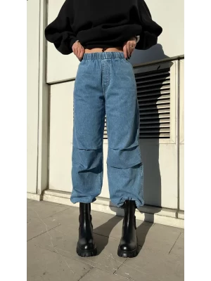 Paraşüt Kot Pantolon