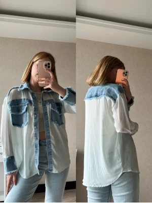 Twist Model Şifon Kot Gömlek