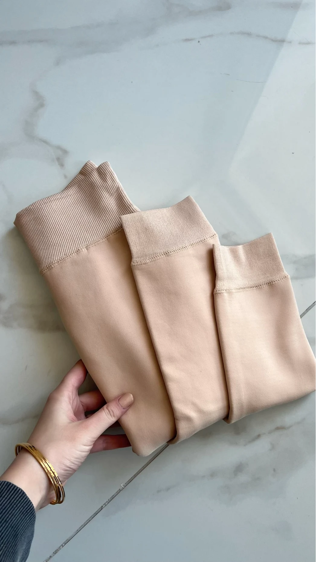 2’li Paket Ten&Siyah Termal Çorap Tayt