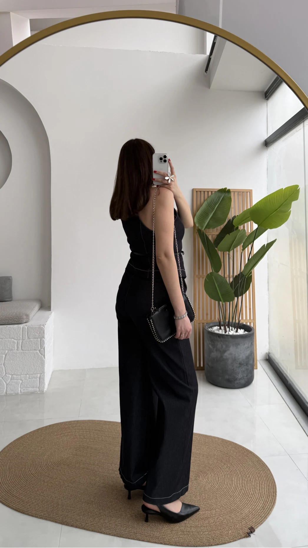 Reyna Kemerli Yelek Takım - Denim Mavisi - Kod: 8919