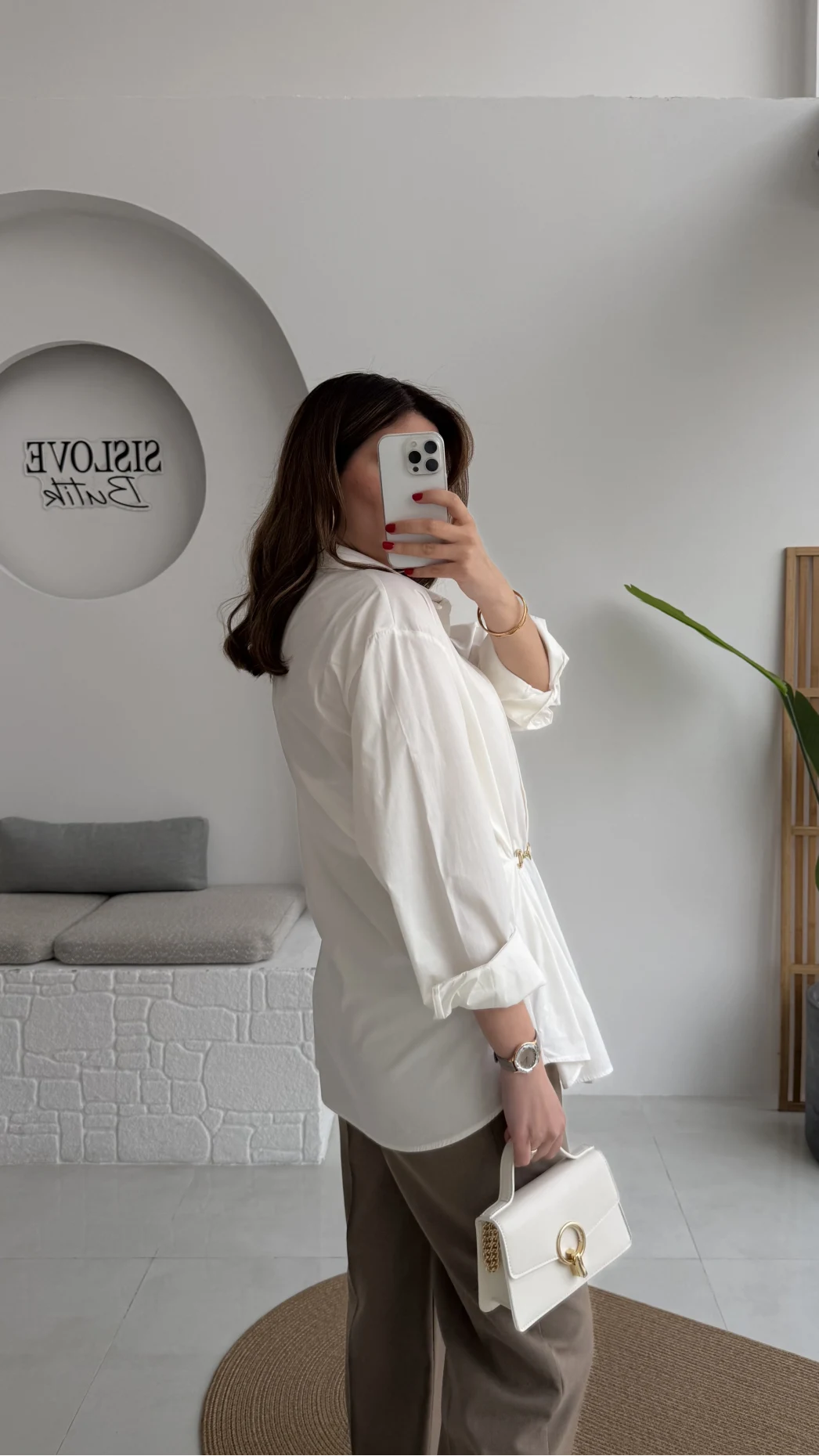 Marley Toka Detay Gömlek - Ekru - Kod: 5019