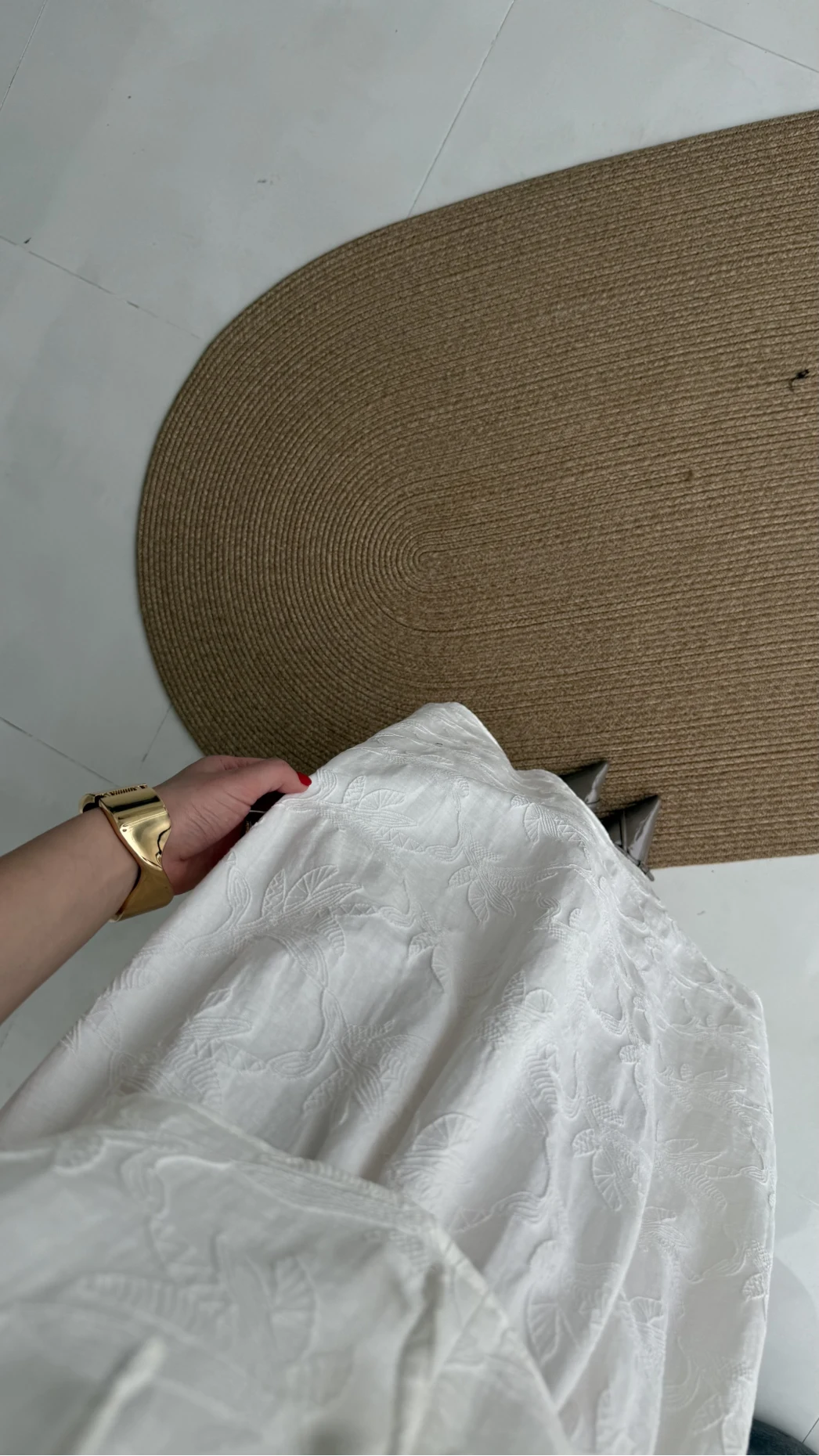 Brera Balon Kol Dokulu Etek Bluz Takım - Ekru - Kod: 6045