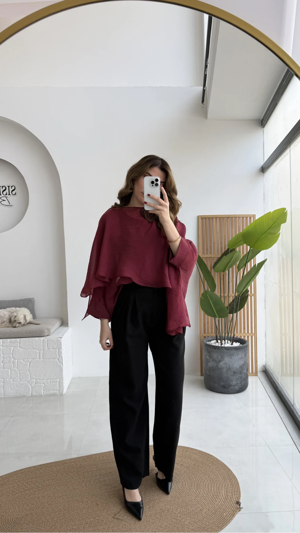 Florence Pileli Pantolon - Siyah - Kod: 3853