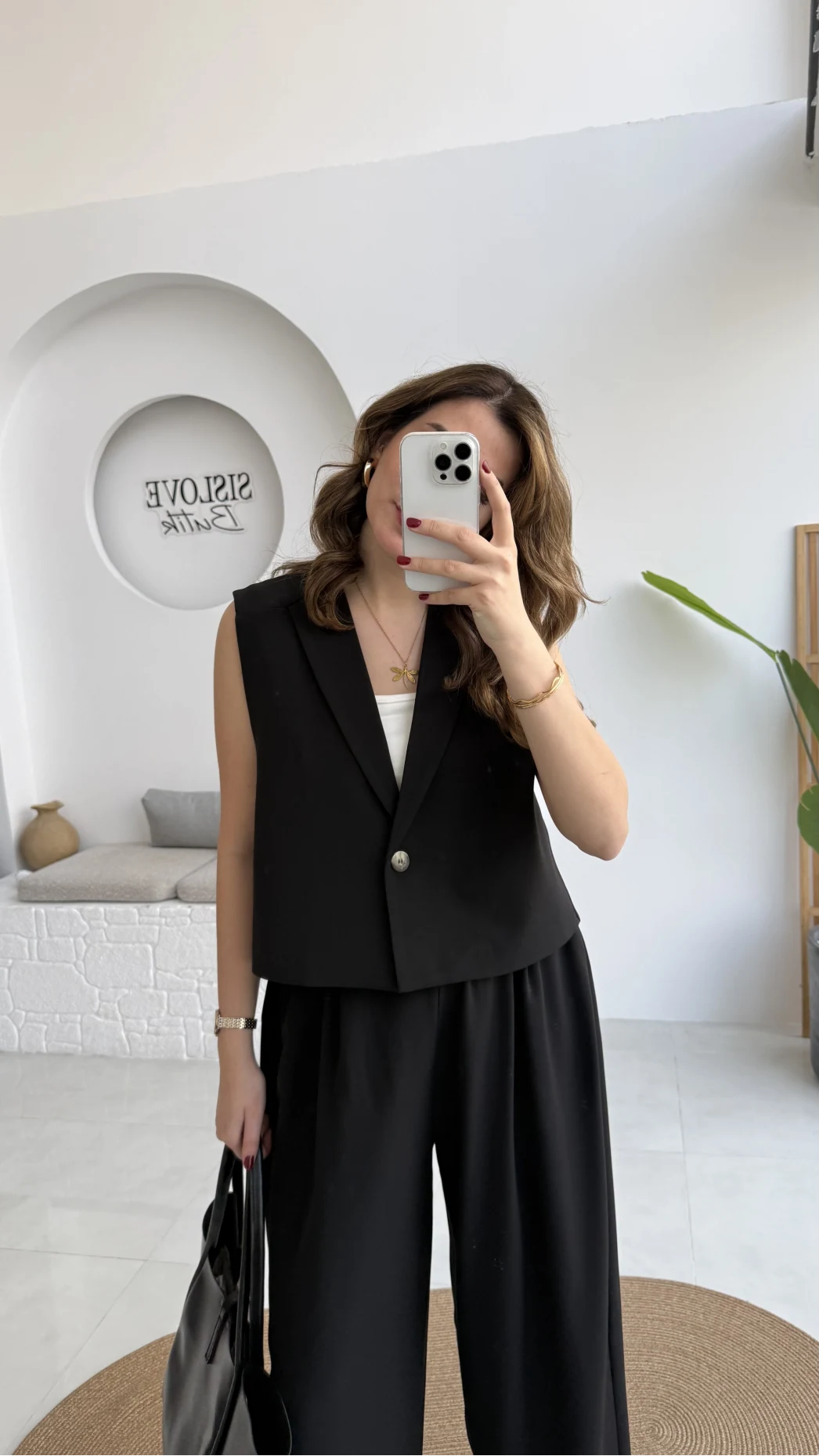 Kelly Yelek Pantolon Takım - Siyah - Kod: 9588