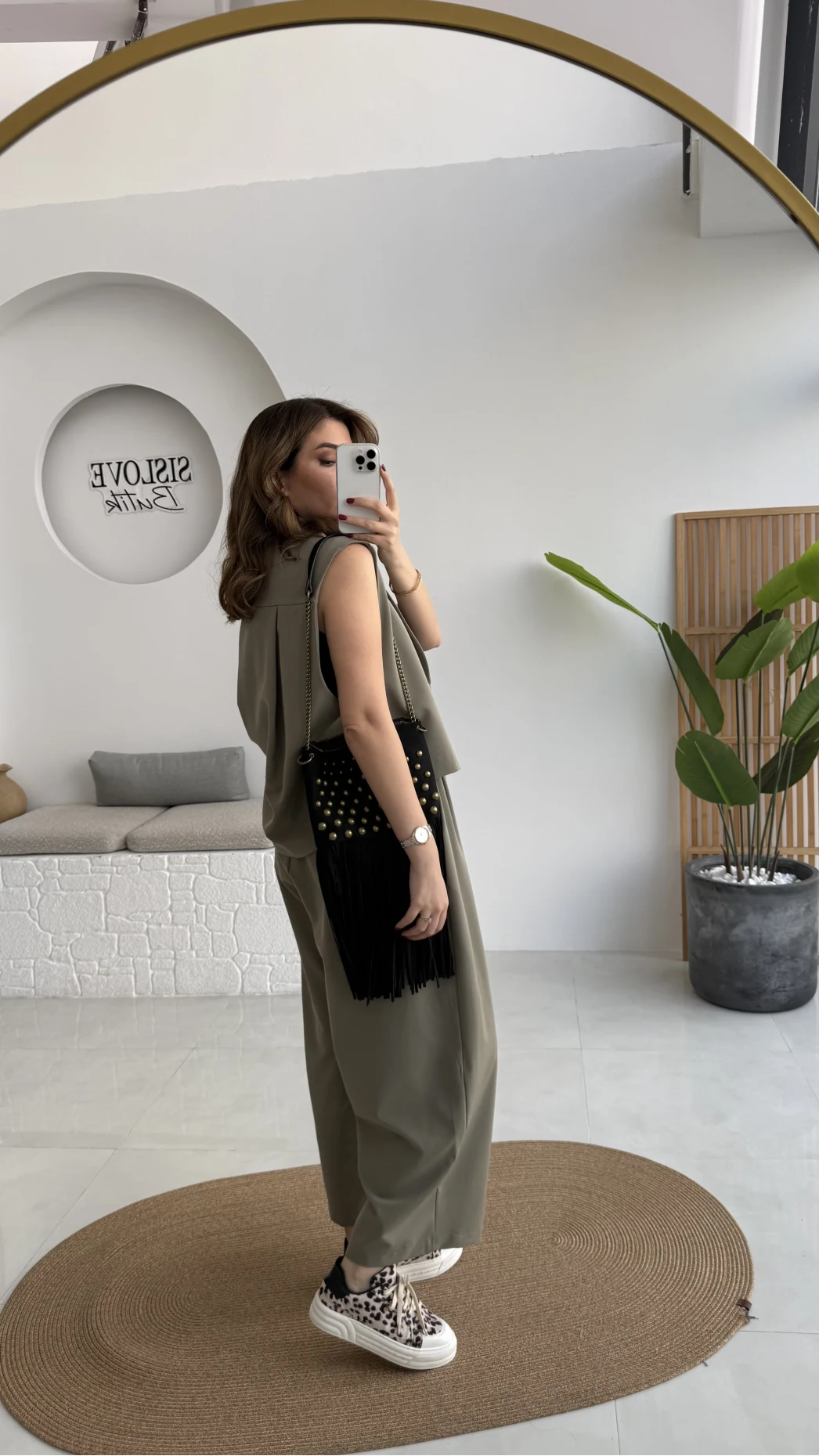 Kelly Yelek Pantolon Takım - Haki - Kod: 9588