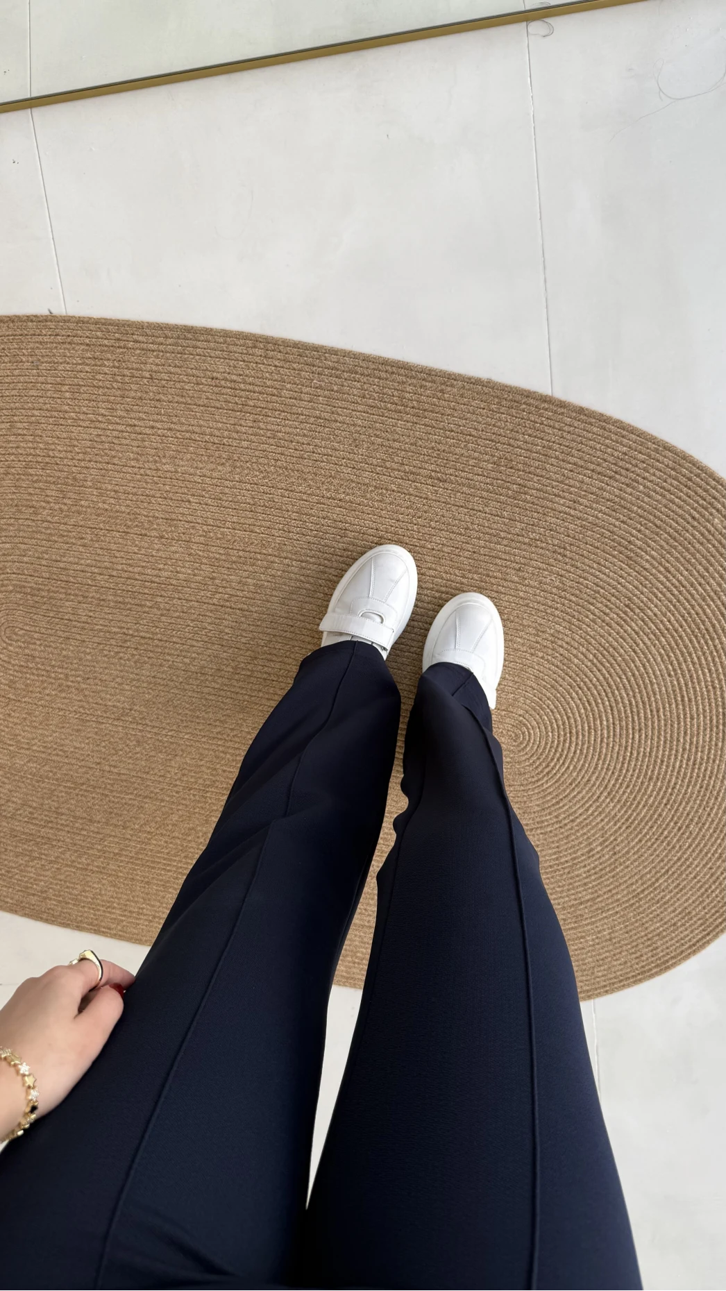 Sis Panto - Çimalı Ful Likralı Pantolon - Lacivert - Kod: 1710