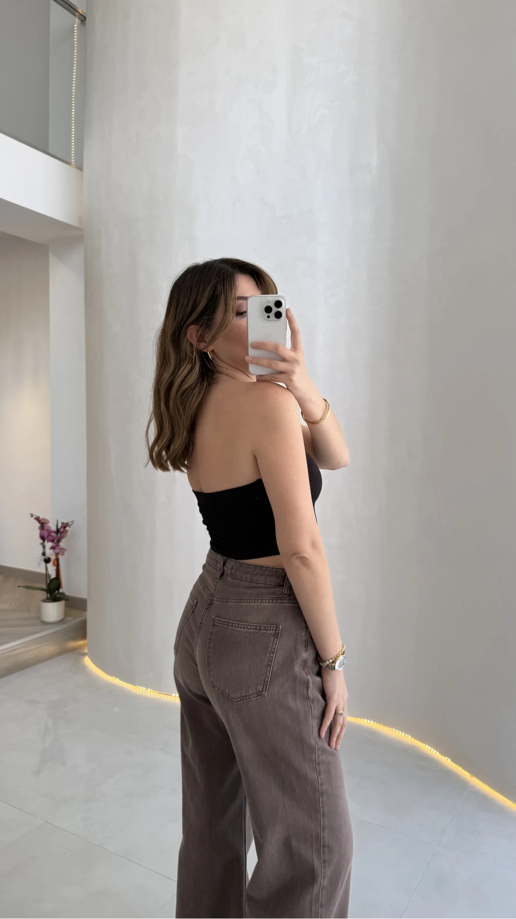 Straplez Crop Pedli Body - Siyah - Kod: 23369