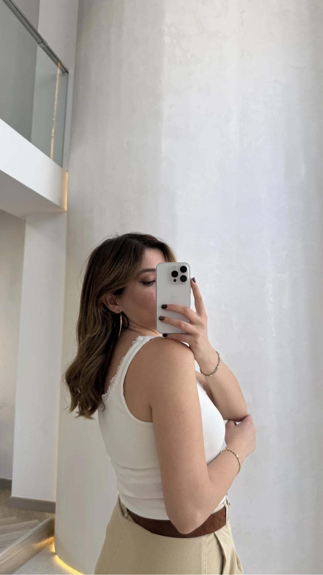 Fitilli Dantel Detay Kalın Askılı Body - Ekru