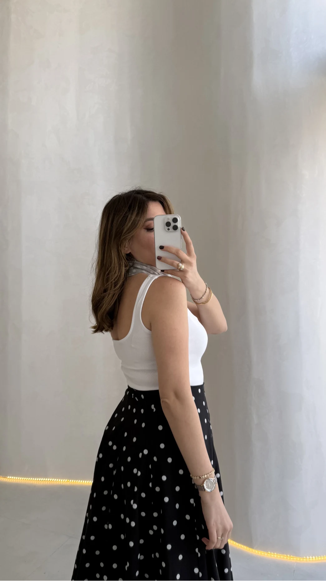 Dilvin Kalın Askılı Crop Body - Ekru