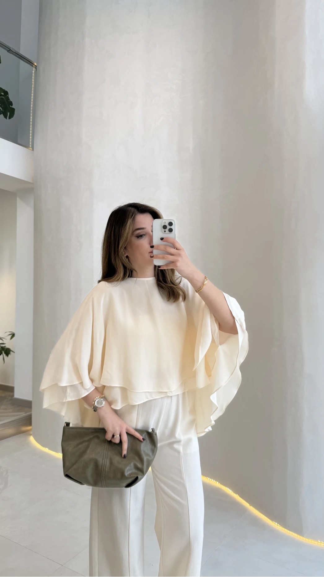 Mariposa Pelerin Bluz - Ekru - Kod: 5044