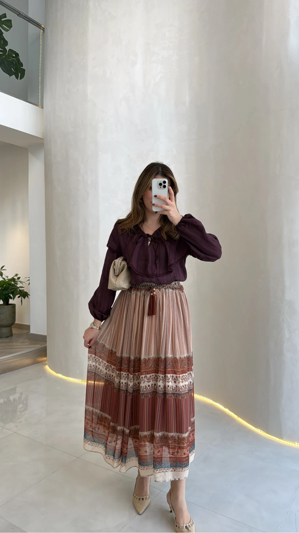 Bebe Yaka Dantel Detaylı Bluz - Mürdüm - Kod: 1571