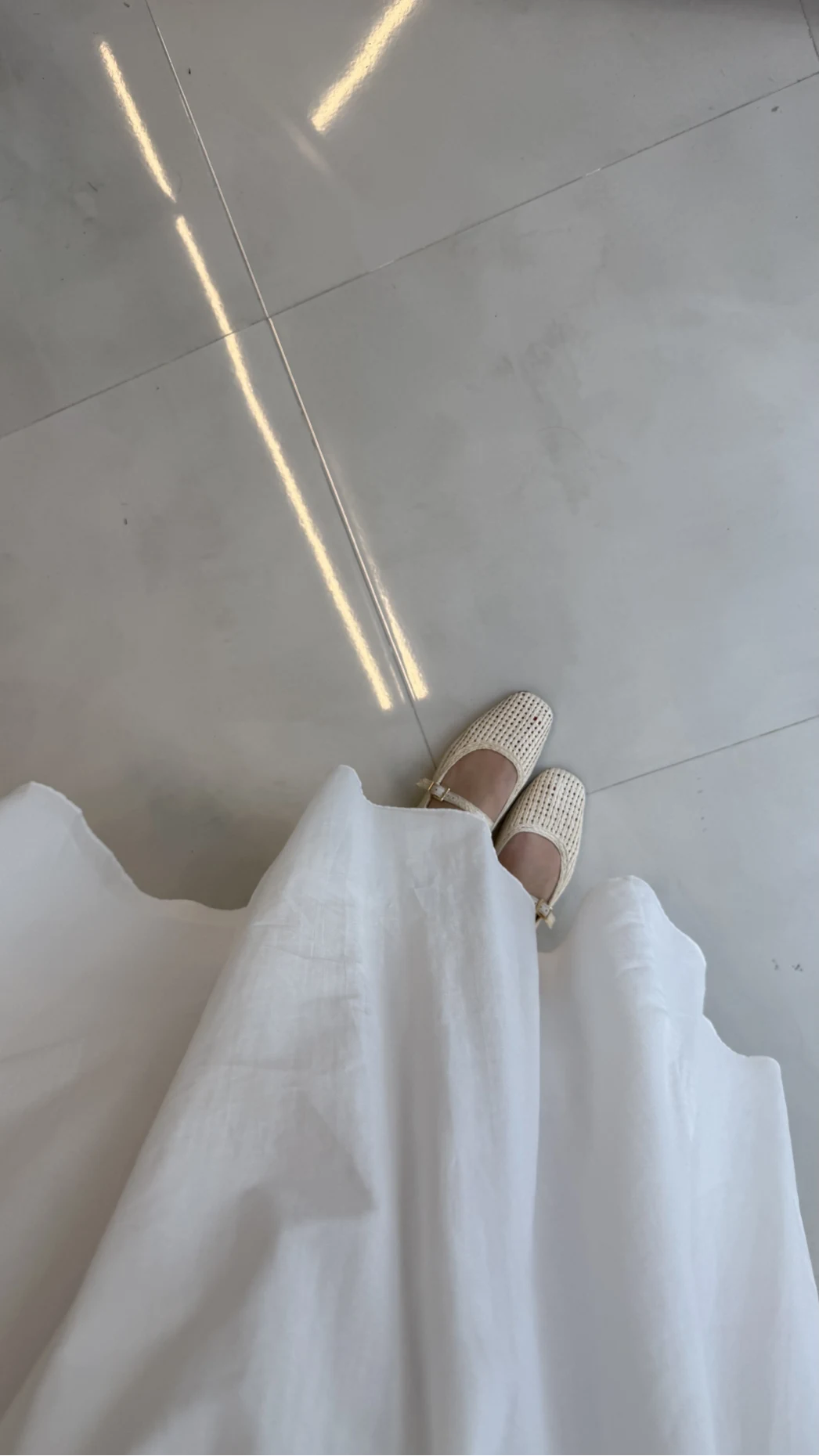 Yume Astarlı Etek - Beyaz - Kod: 5039