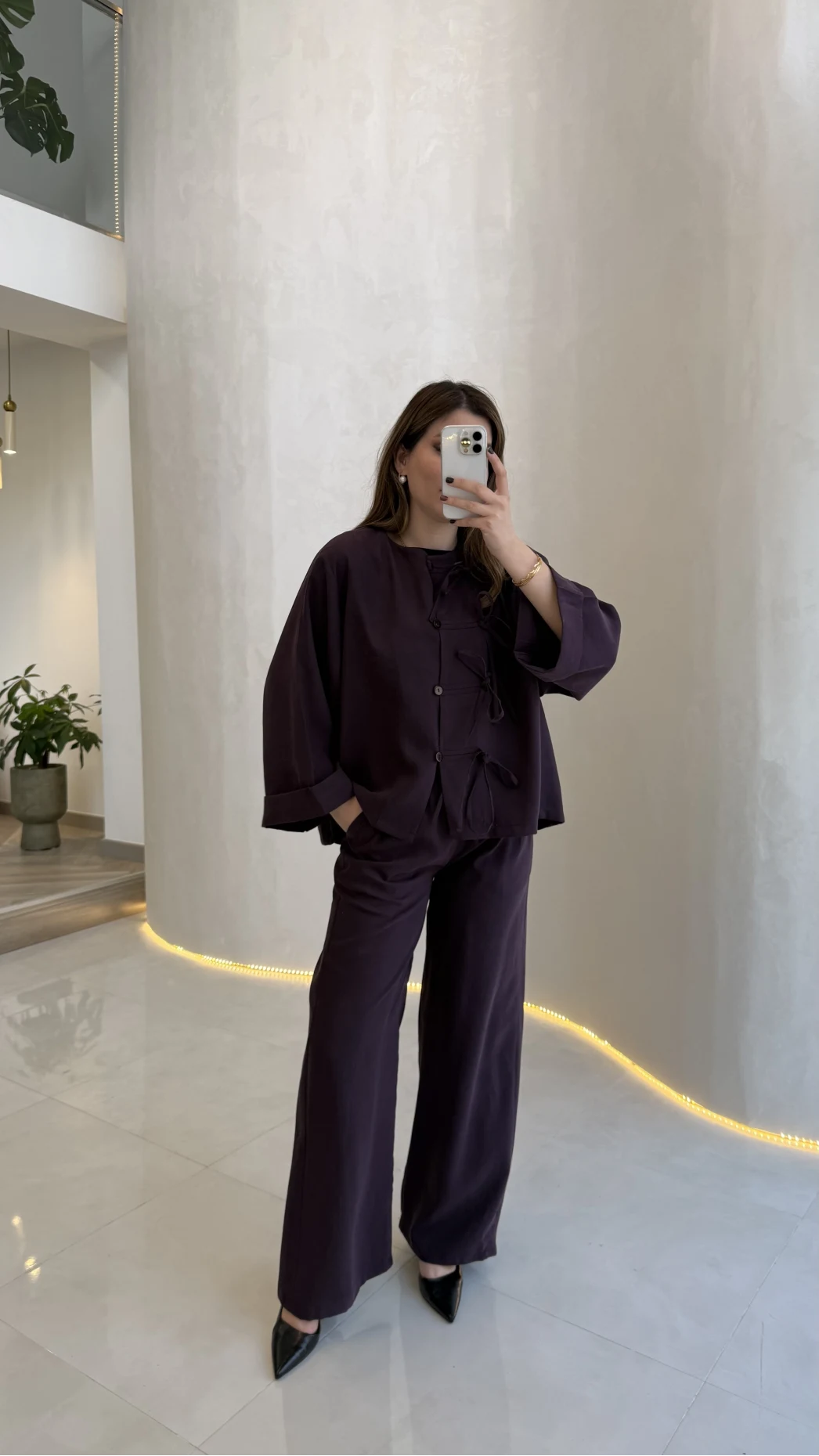 Bennet Serisi Modal Takım - Mürdüm - Kod: 8678