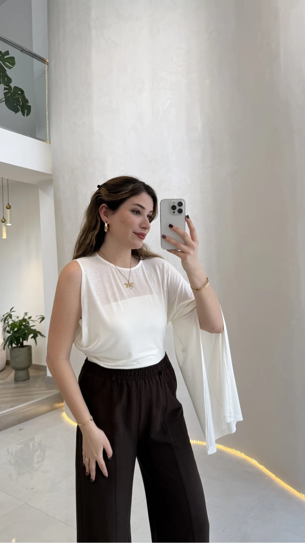 Tek Kol Bluz - Ekru - Kod: 1591