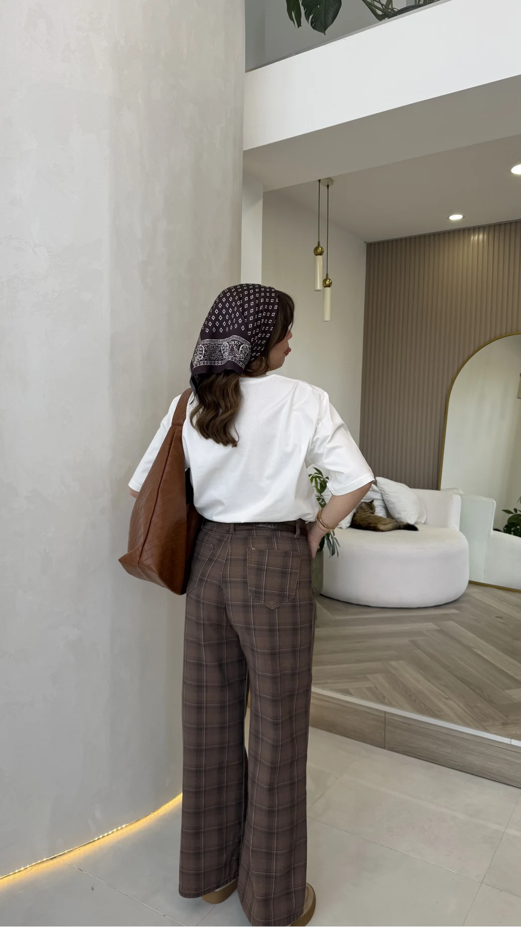 Espresso Baskılı T-shirt - Ekru - Kod: 0932