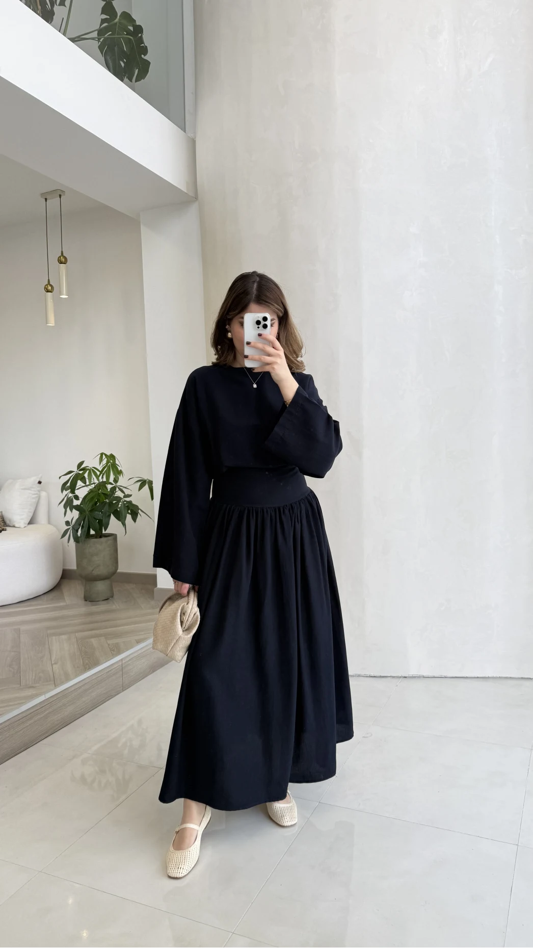 Catania Bel Detay Etek Bluz Takım - Lacivert - 6017