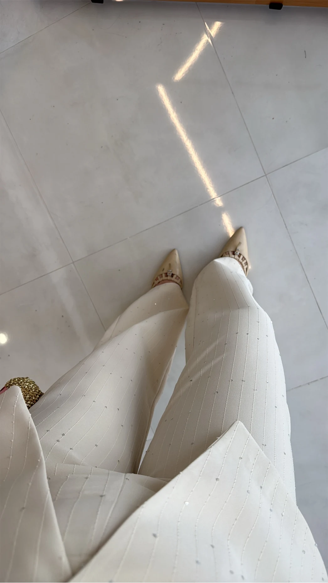 Sim ve Pul Detay Ceket Pantolon Takım - Taş - Kod: 80322