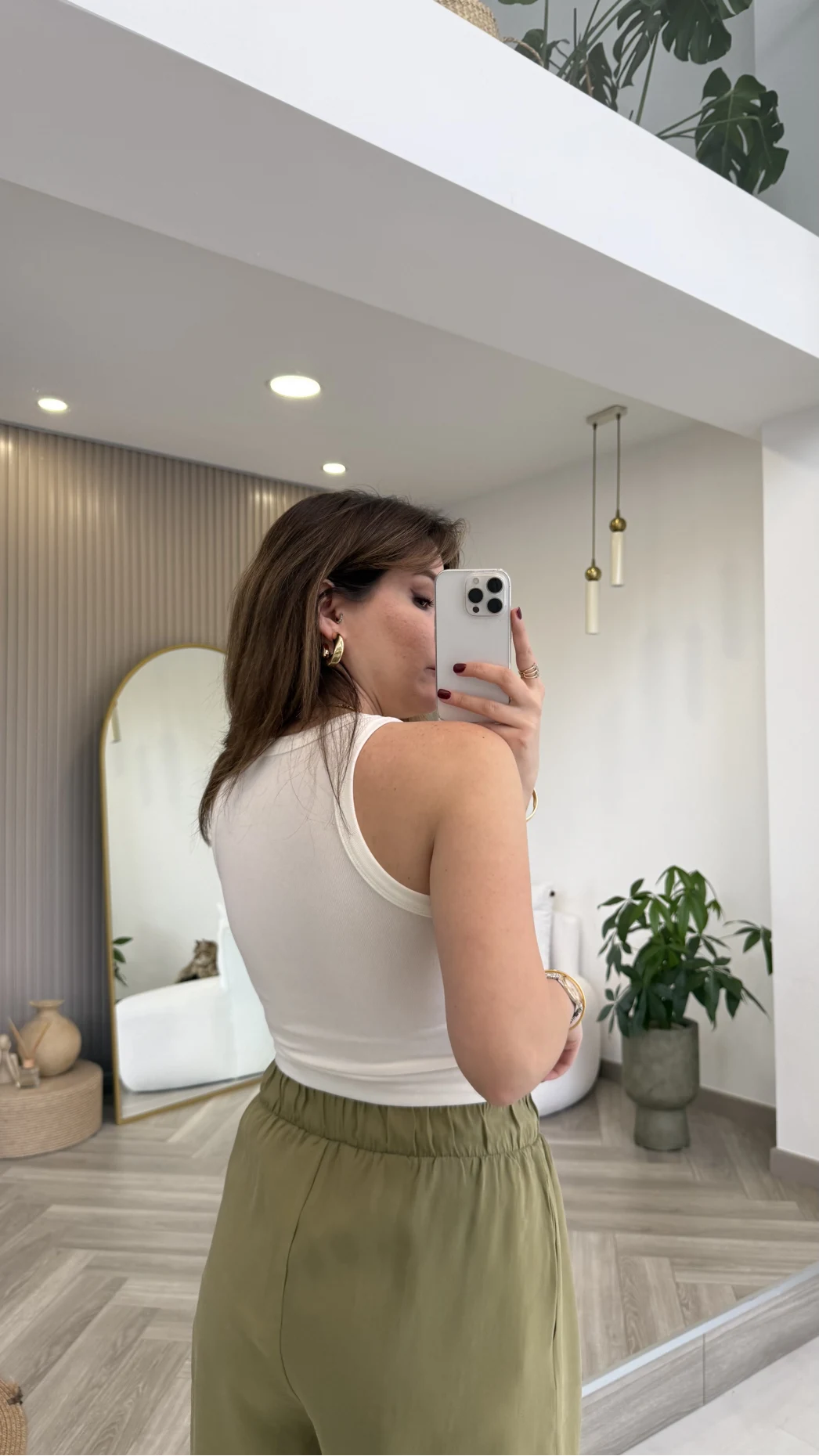 Halter Yaka Göğüs Pedli Crop Body - Ekru - Kod: 5044