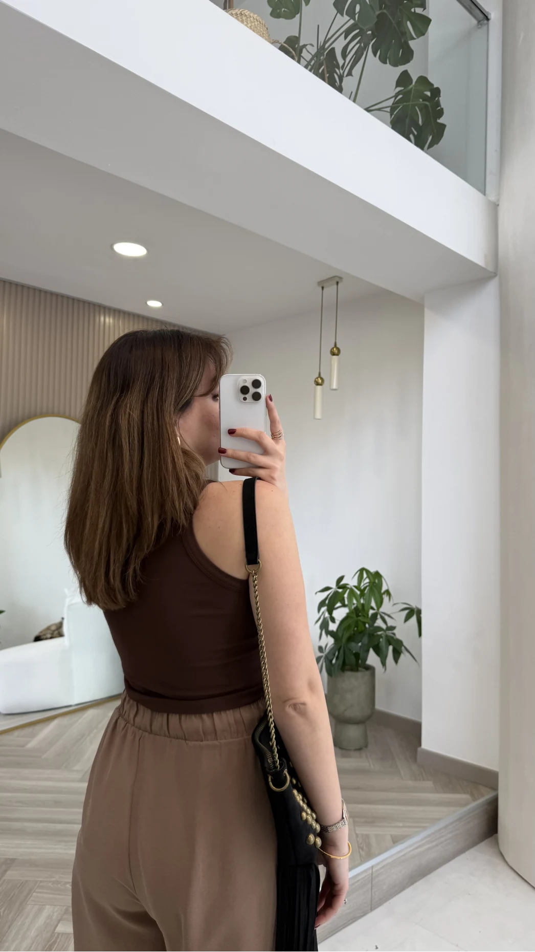 Halter Yaka Göğüs Pedli Crop Body - Acı Kahve - Kod: 5044