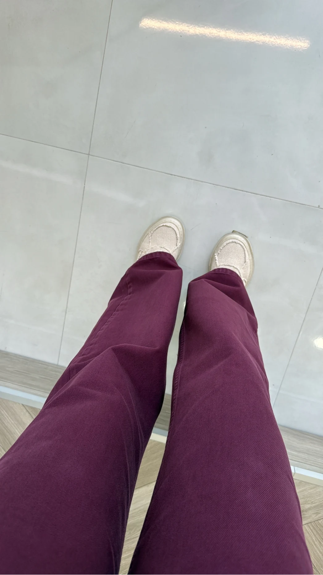 Dilvin Yüksek Bel Denim Jean Pantolon - Mürdüm