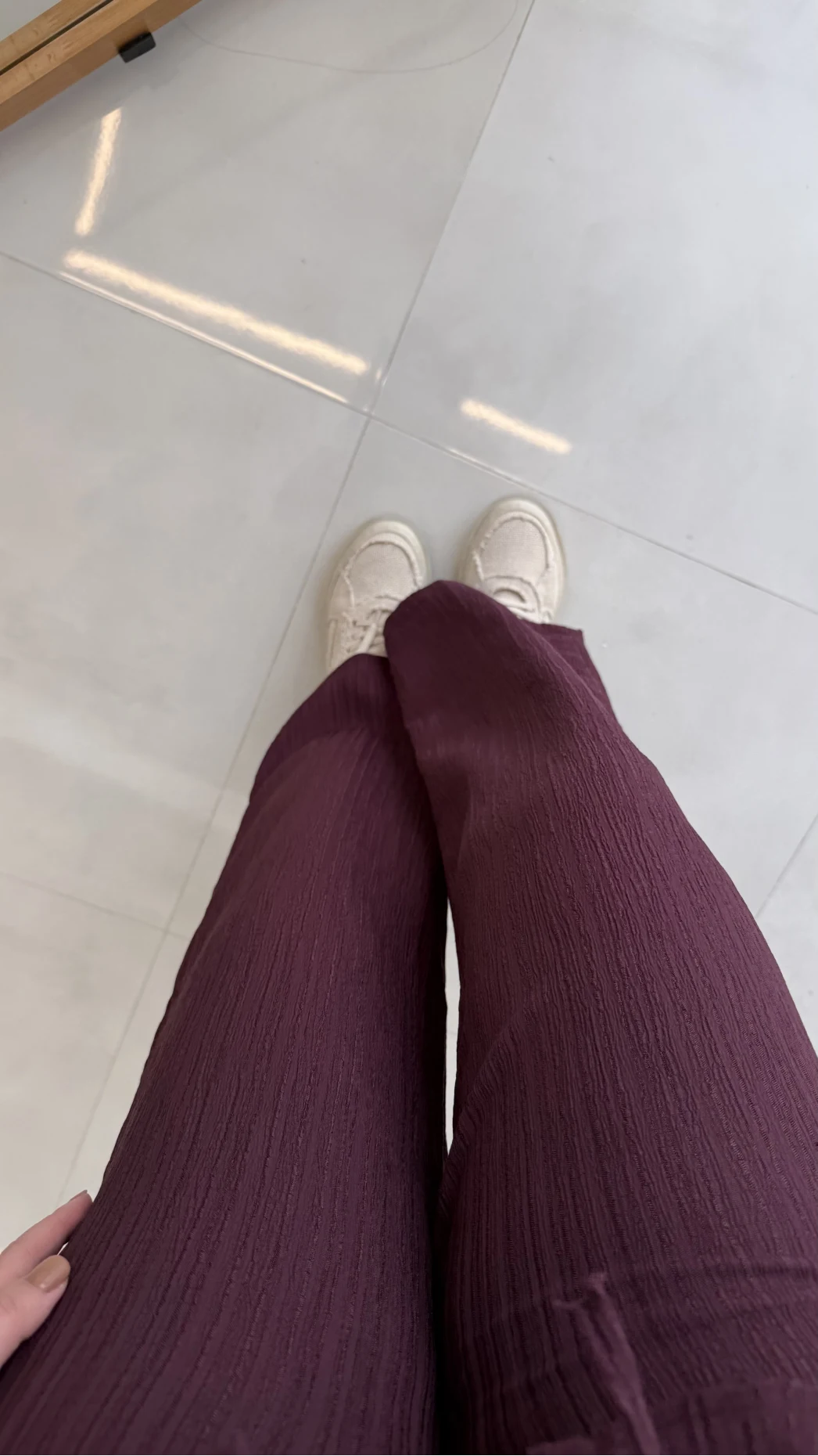 New Gofre Takım - Mürdüm - Kod: 8015