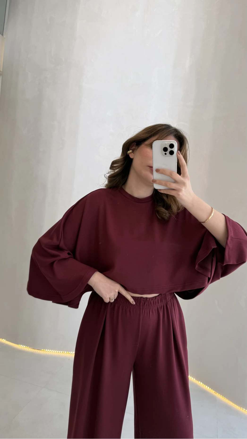 Nahel Panço Takım - Bordo - Kod: 4025