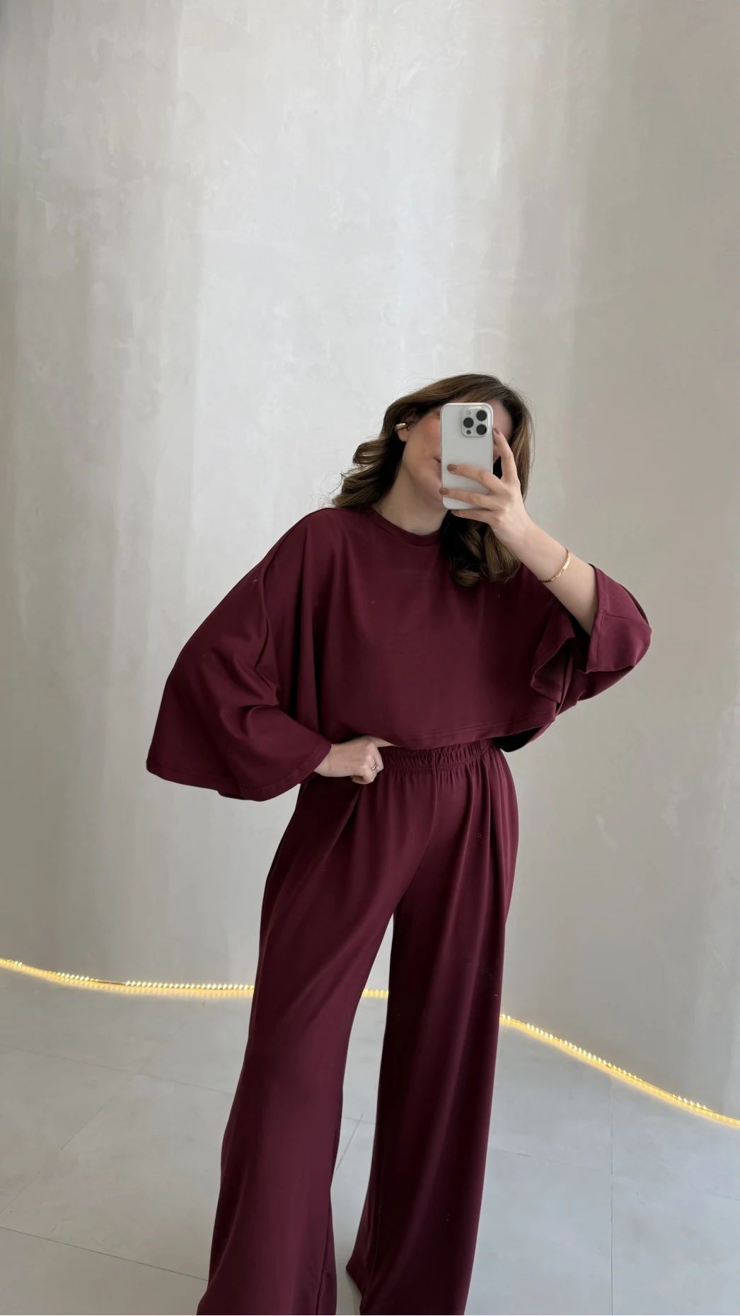 Nahel Panço Takım - Bordo - Kod: 4025