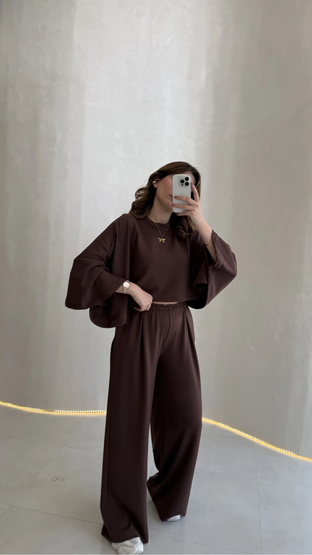 Nahel Panço Takım - Kahve - Kod: 4025