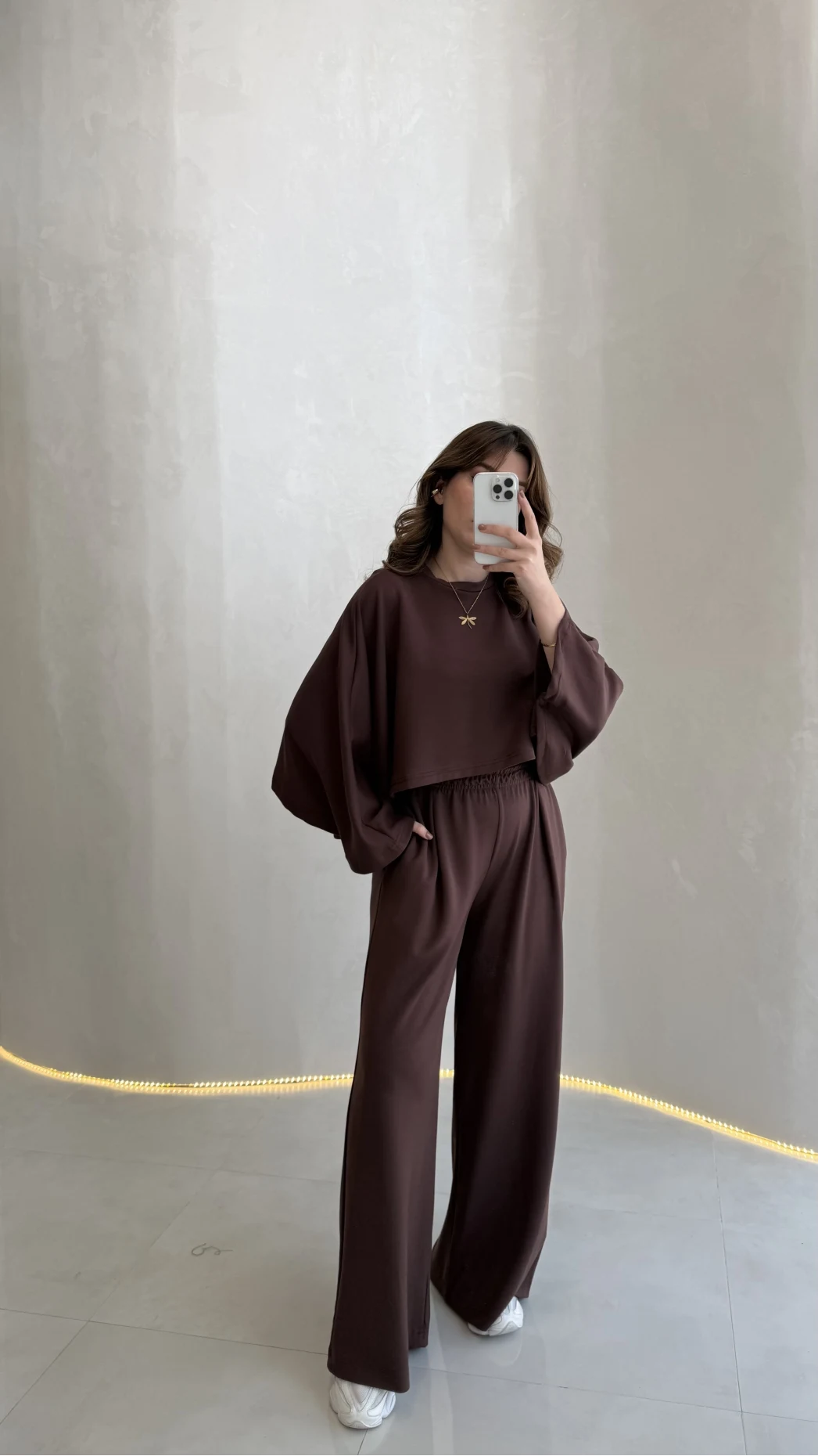 Nahel Panço Takım - Kahve - Kod: 4025