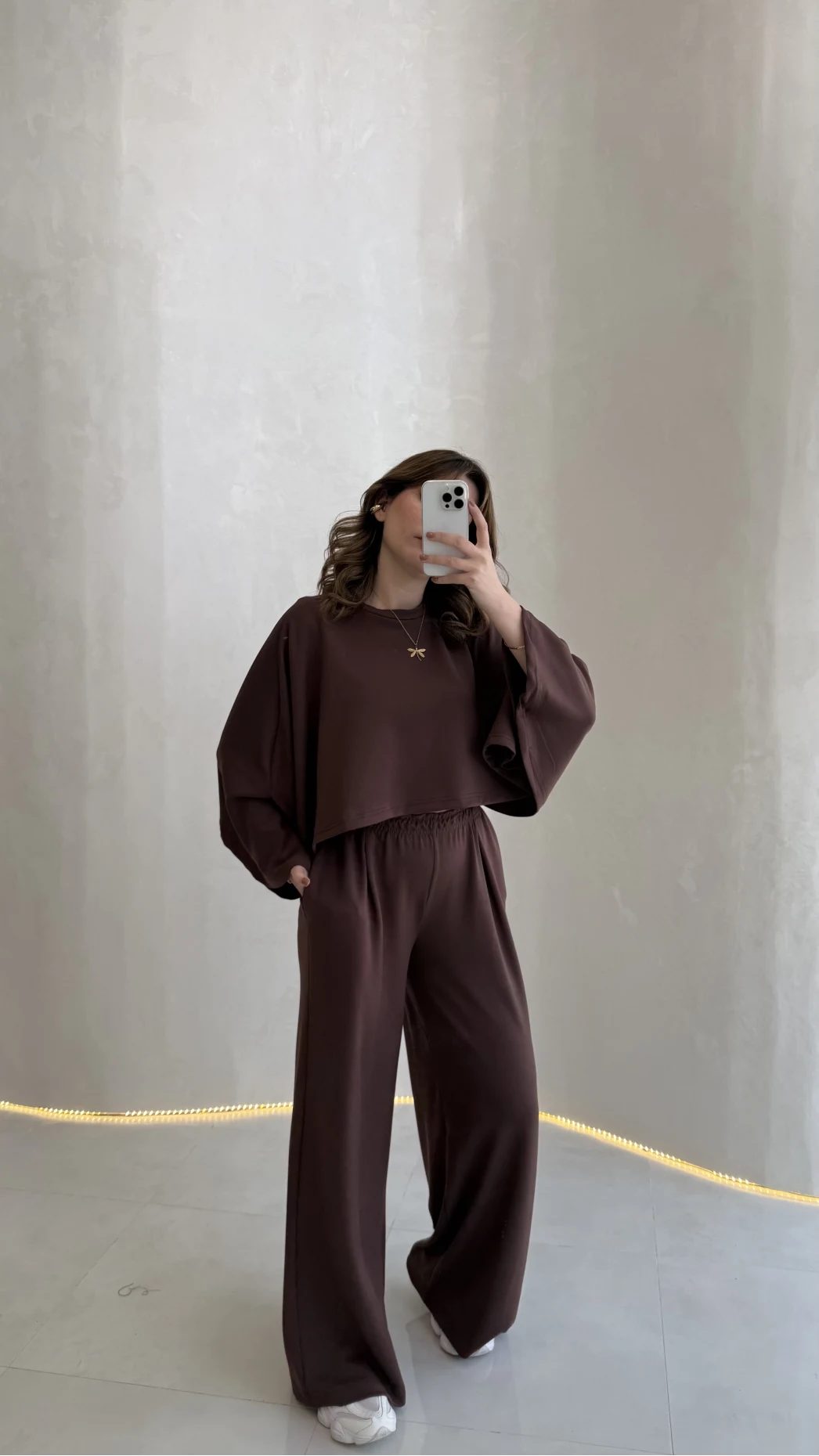 Nahel Panço Takım - Kahve - Kod: 4025