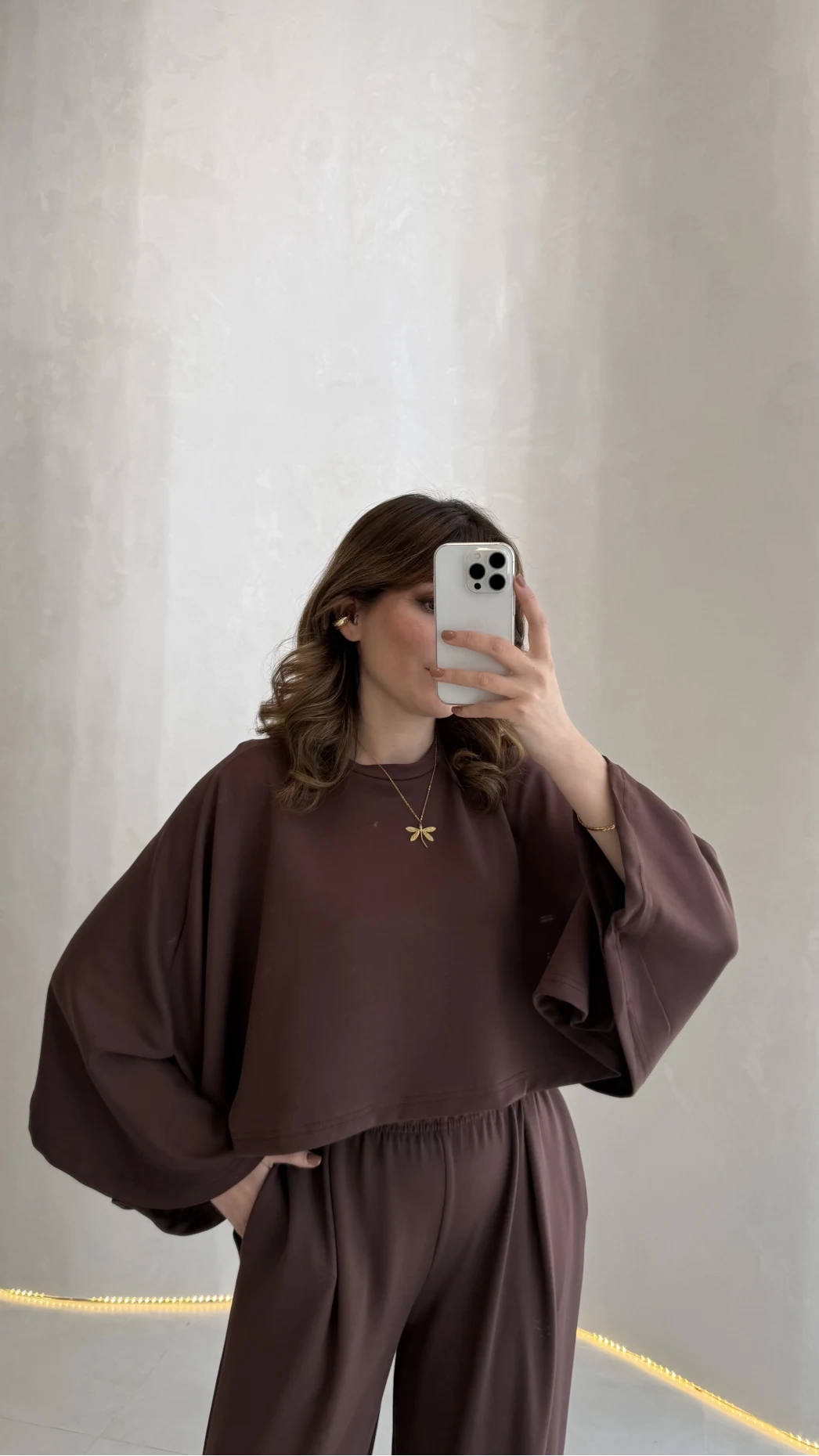 Nahel Panço Takım - Kahve - Kod: 4025