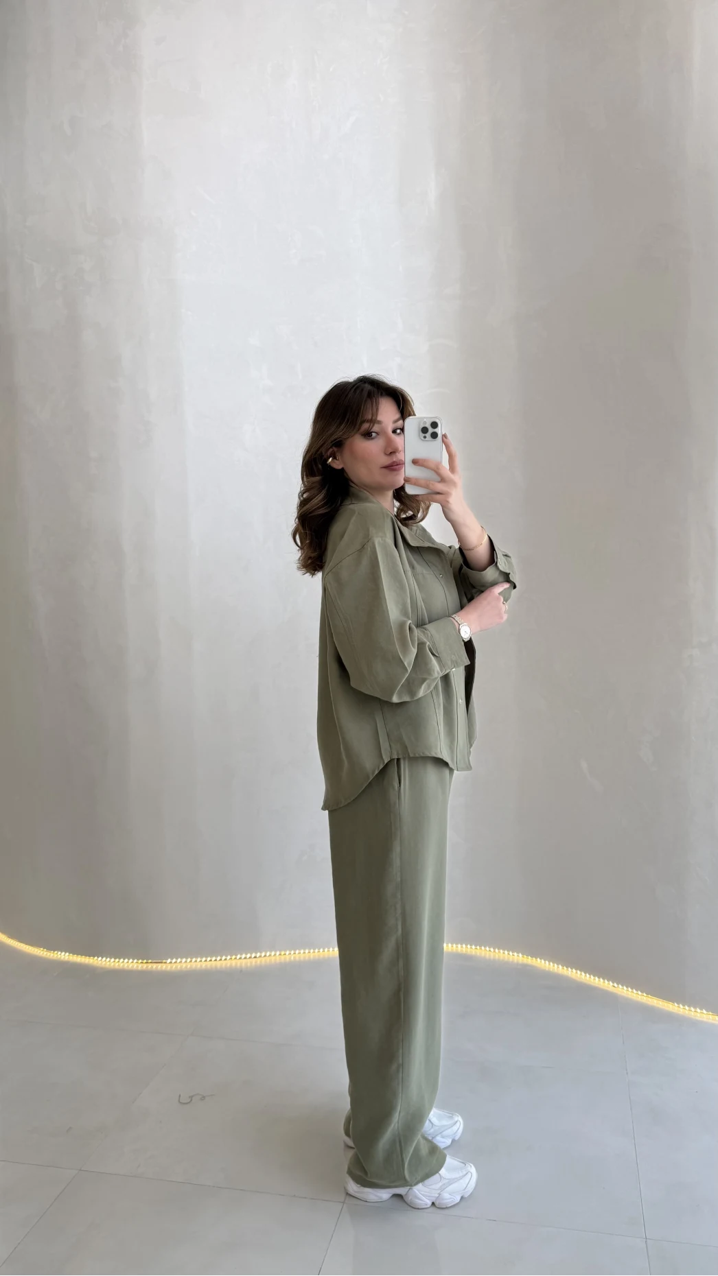 Dik Yaka Bomber Takım - Haki - Kod: 51324