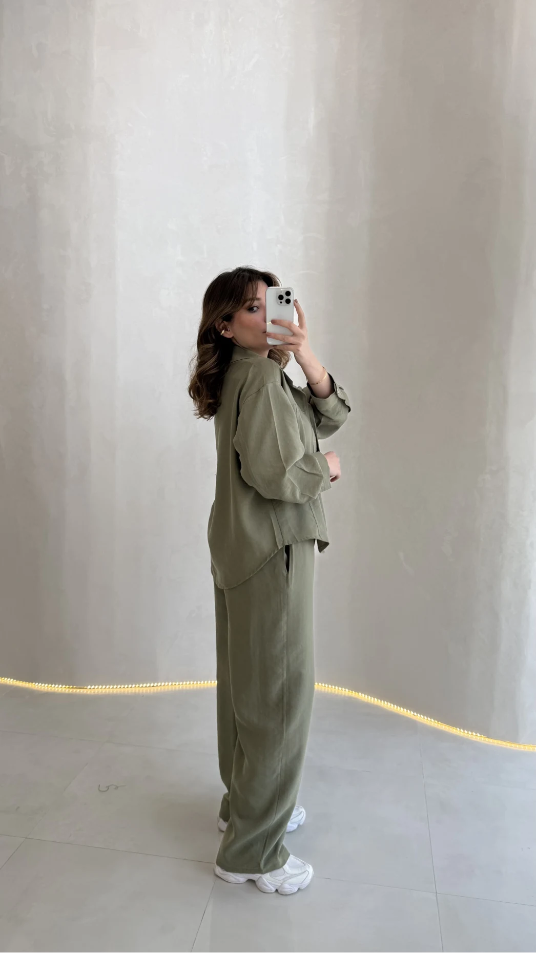 Dik Yaka Bomber Takım - Haki - Kod: 51324