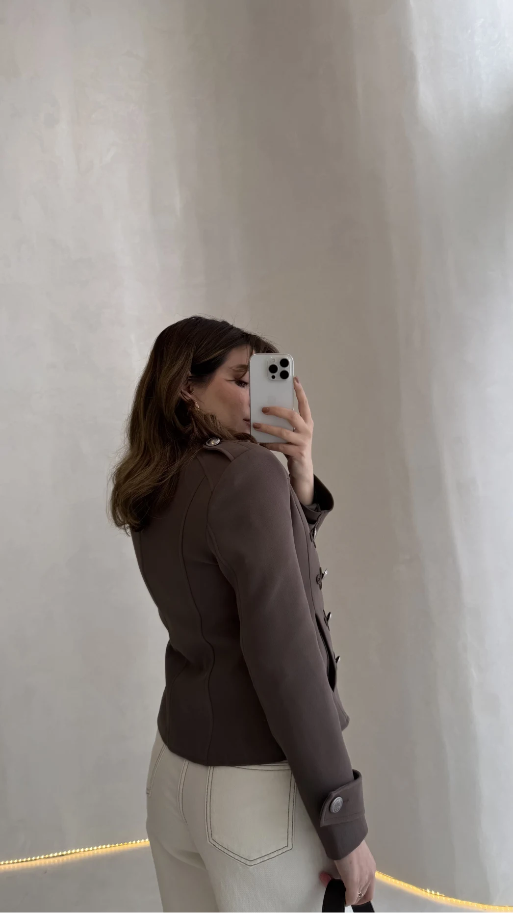 Napolyon Blazer Ceket - Kahve - Kod: 9729