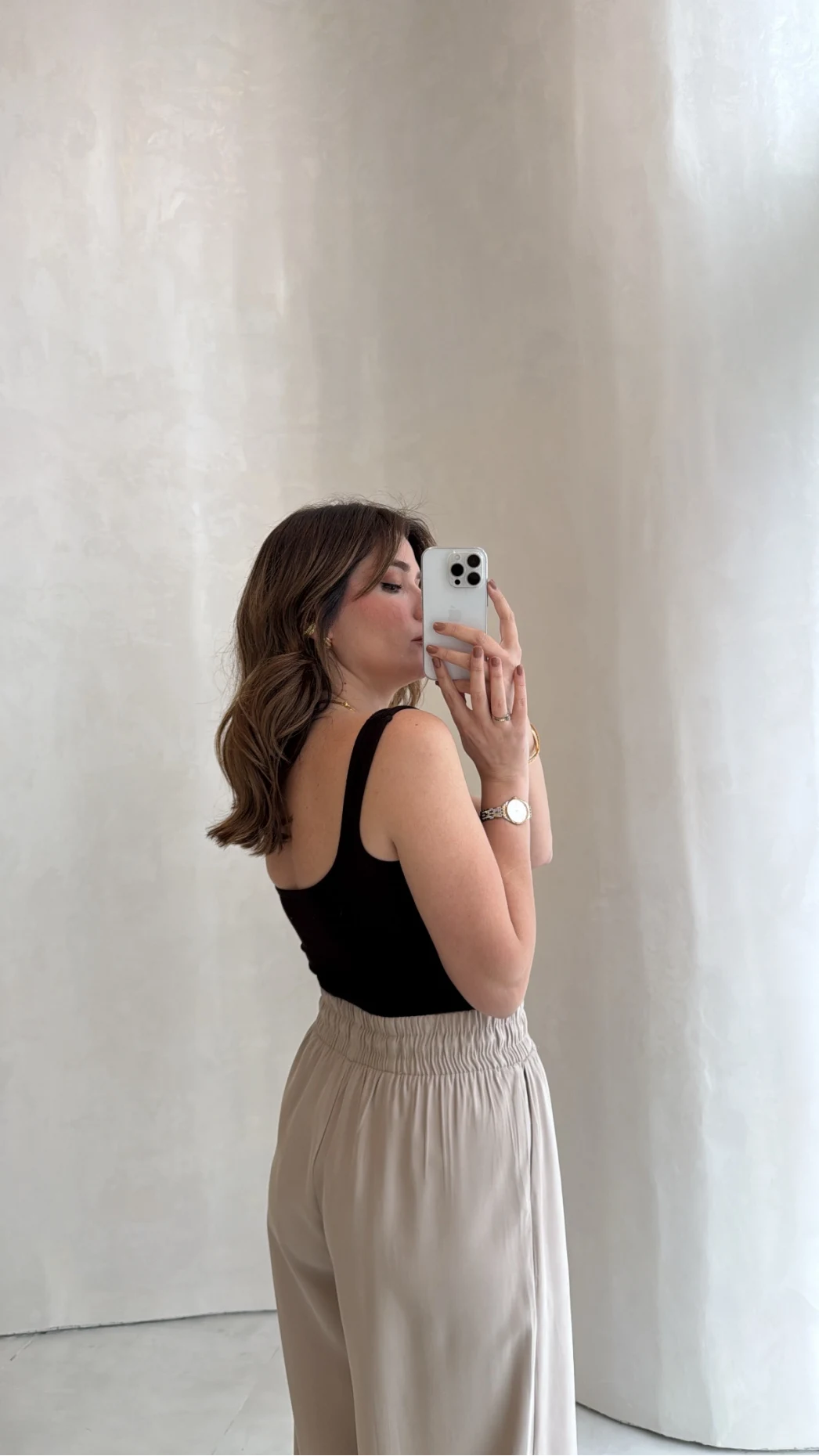 Göğüs Pedli Crop - Acı Kahve