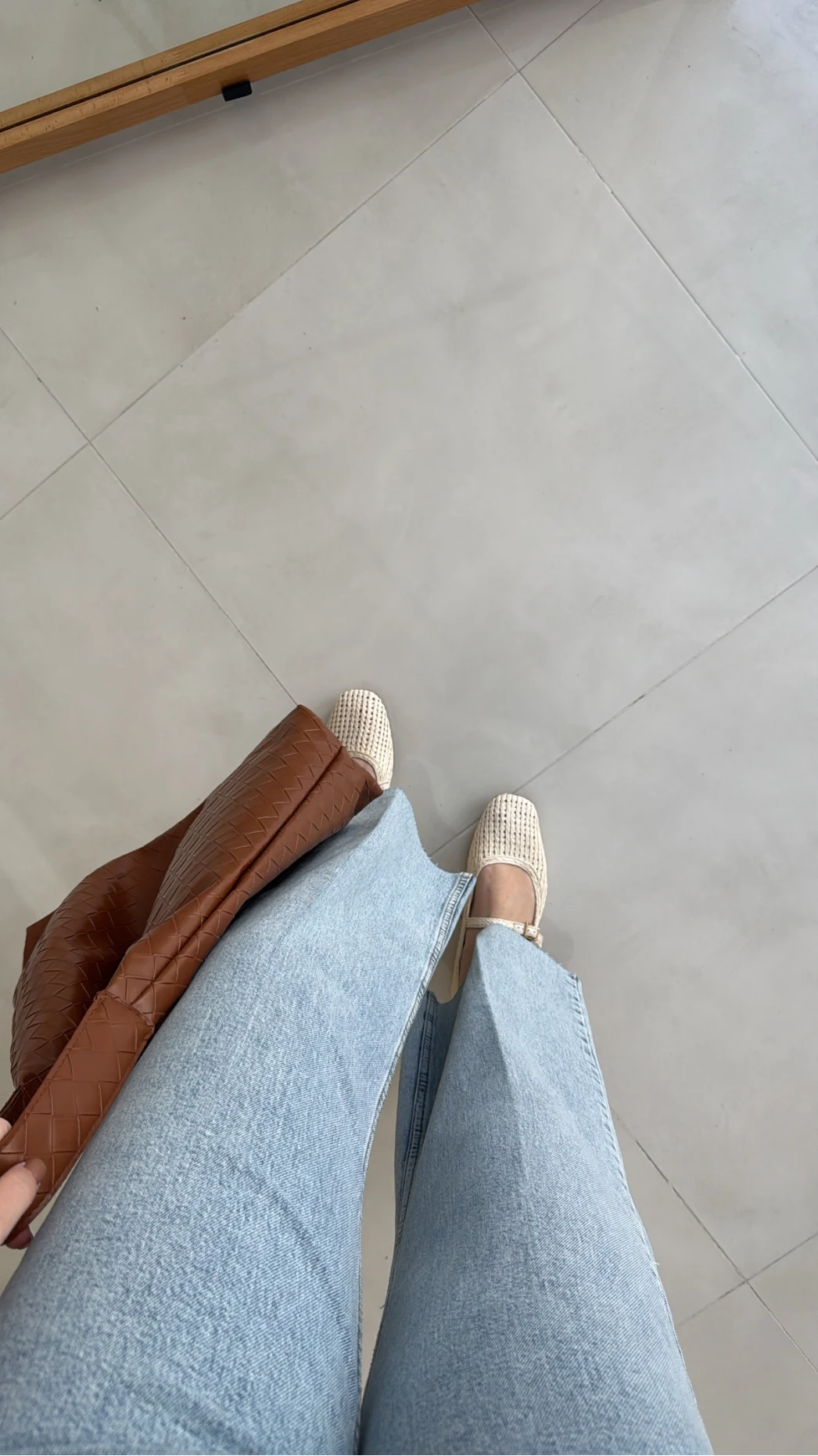 Ultra Yüksek Bel Kemerli Likralı Denim Jean Pantolon - Buz Mavisi - Kod: 1818